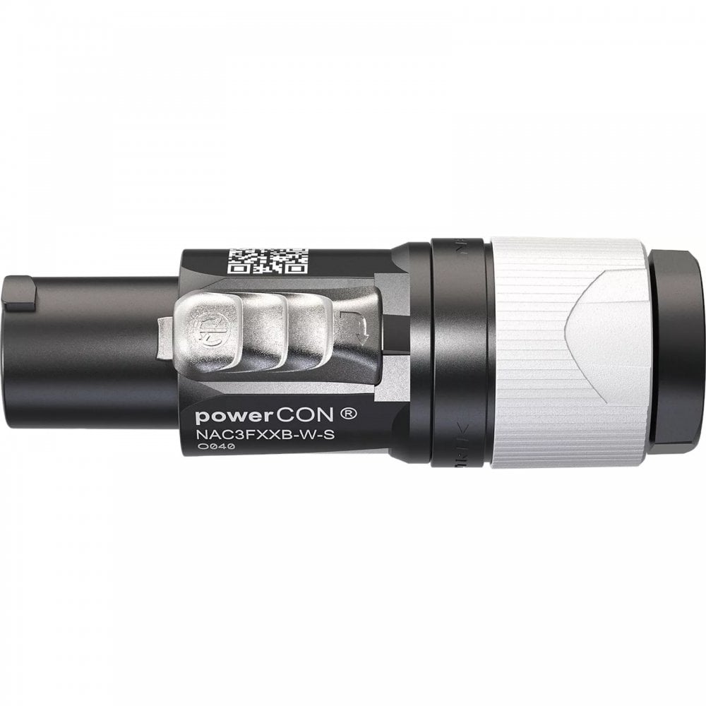 PowerCON FXXB-type Cable Connector Grey NAC3FXXB-W-S
