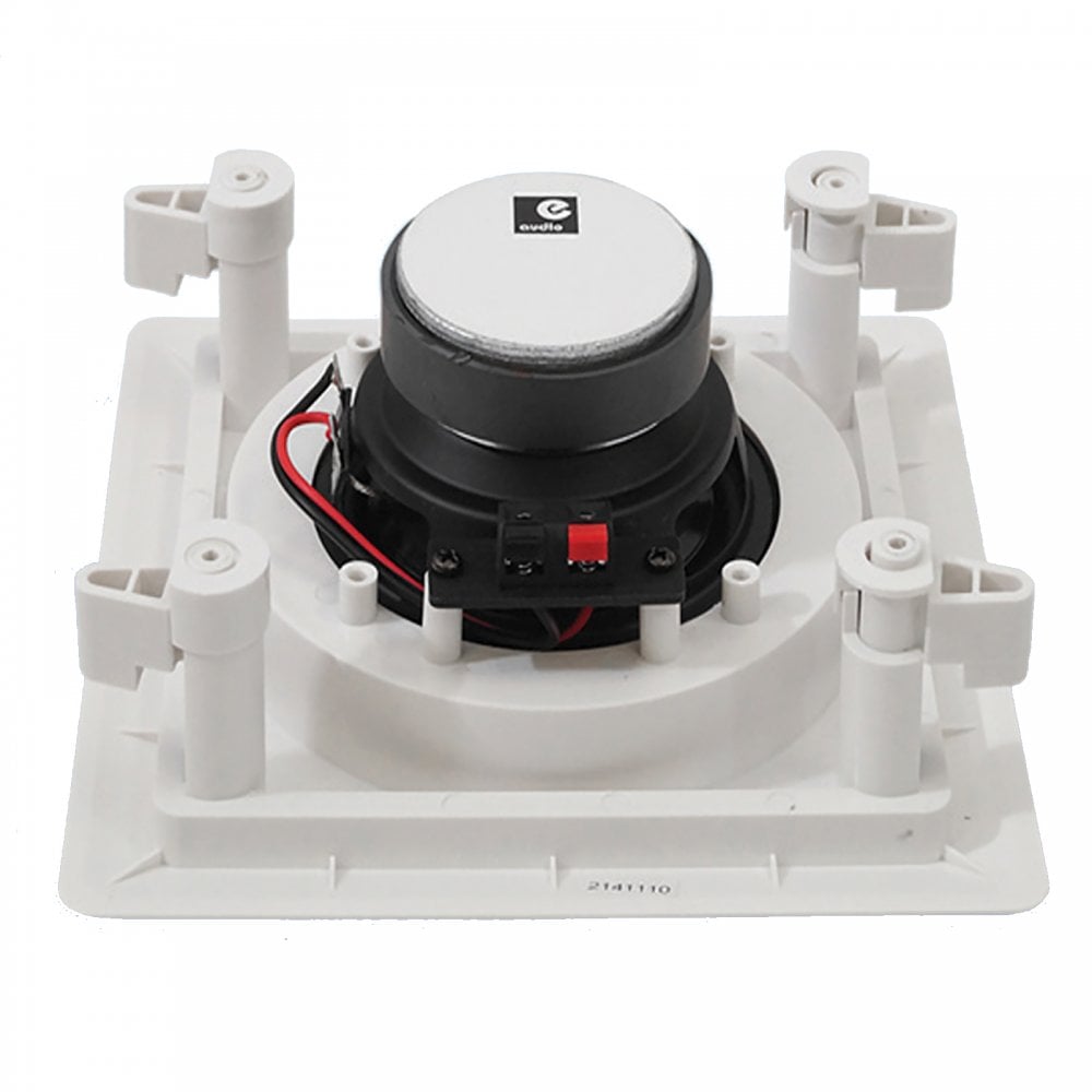 e-audio 8" Square In-Wall or Ceiling 2 Way Speaker 8 Ohms 180W