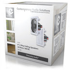 e-audio 8" Square In-Wall or Ceiling 2 Way Speaker 8 Ohms 180W