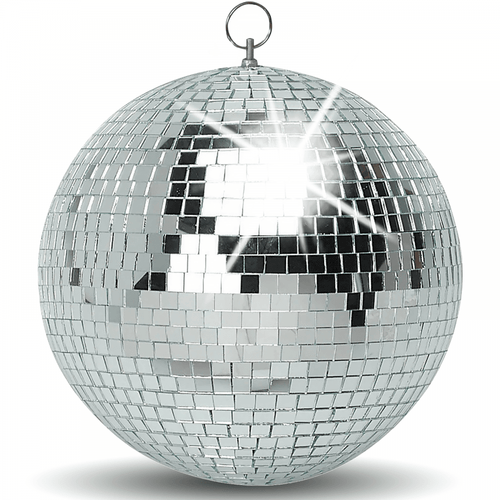 20cm Mirror Ball Party Disco Set Kit inc Motor and White Pinspot