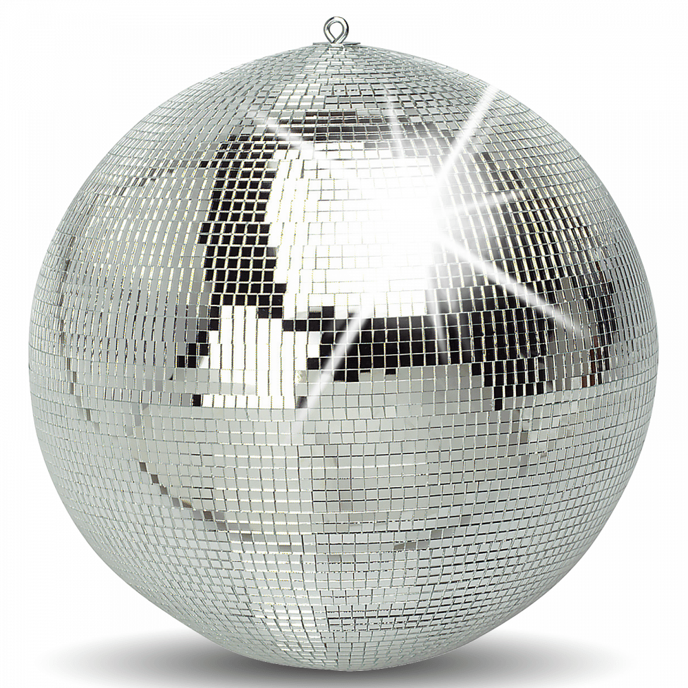 40cm Mirror Ball Party Disco Set Kit inc Motor and 2 White Pinspot