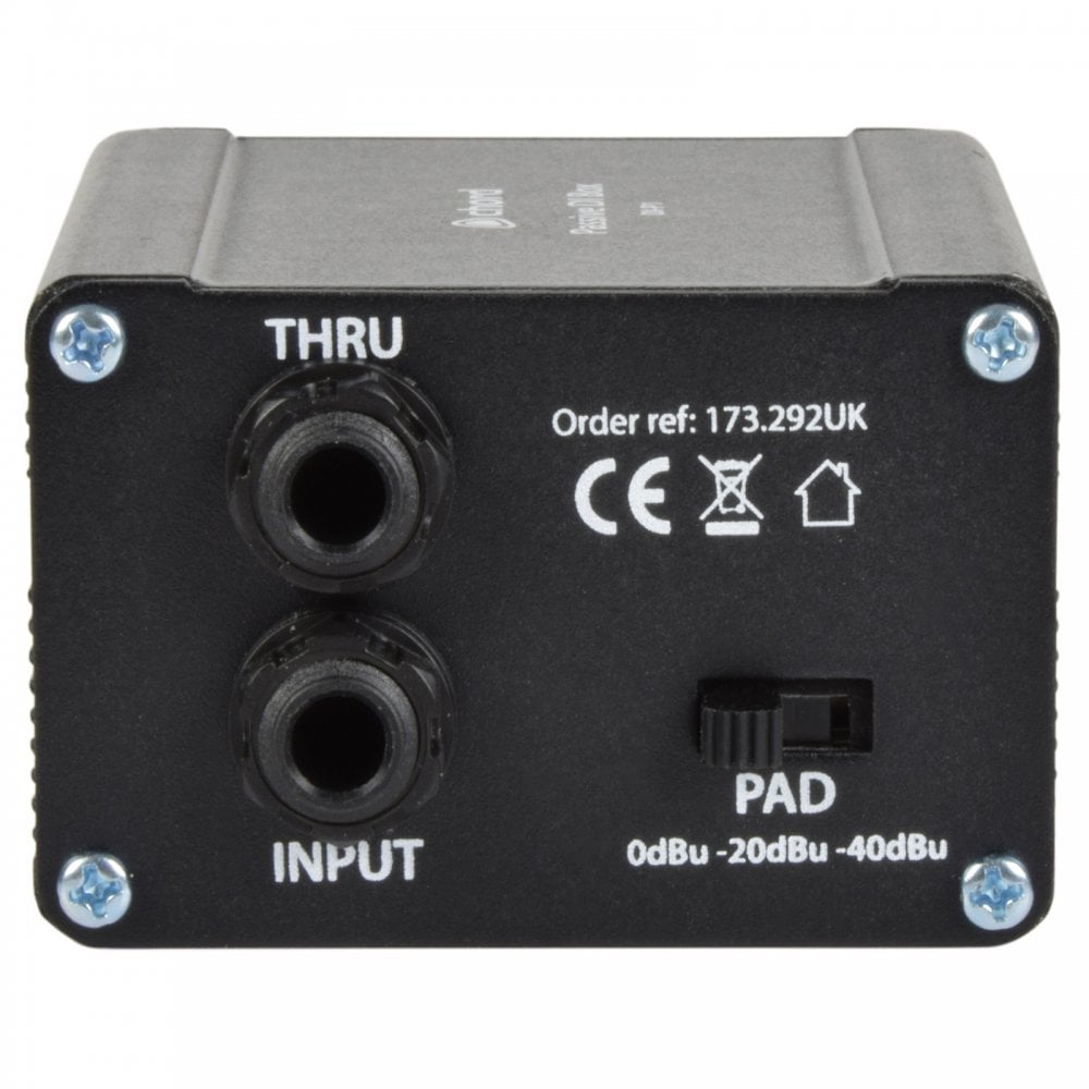 Passive DI Box High to Low Impedance Converter