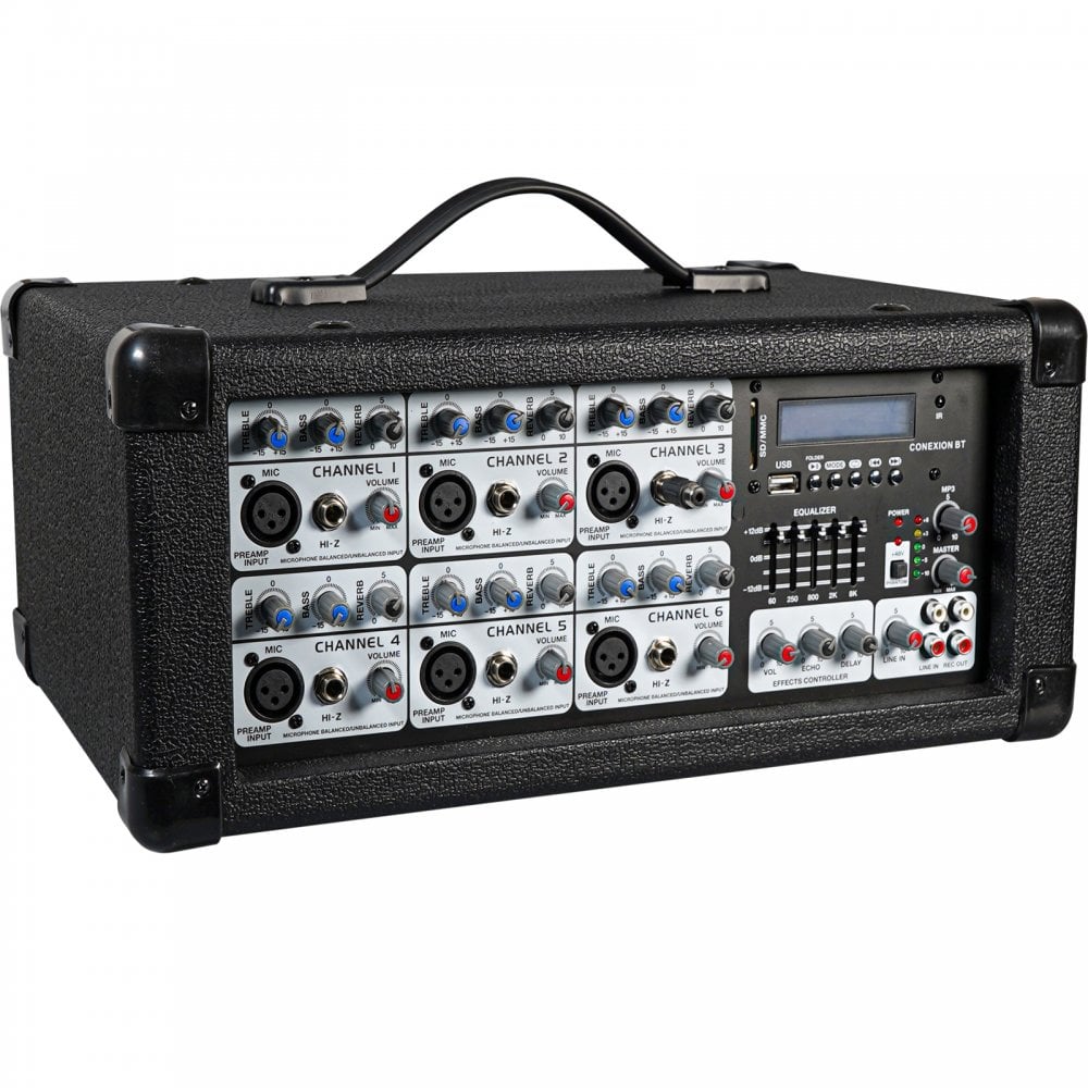 QRCONXKIT PA System with BT Mixer Amplifier 120W