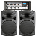 QRCONXKIT PA System with BT Mixer Amplifier 120W