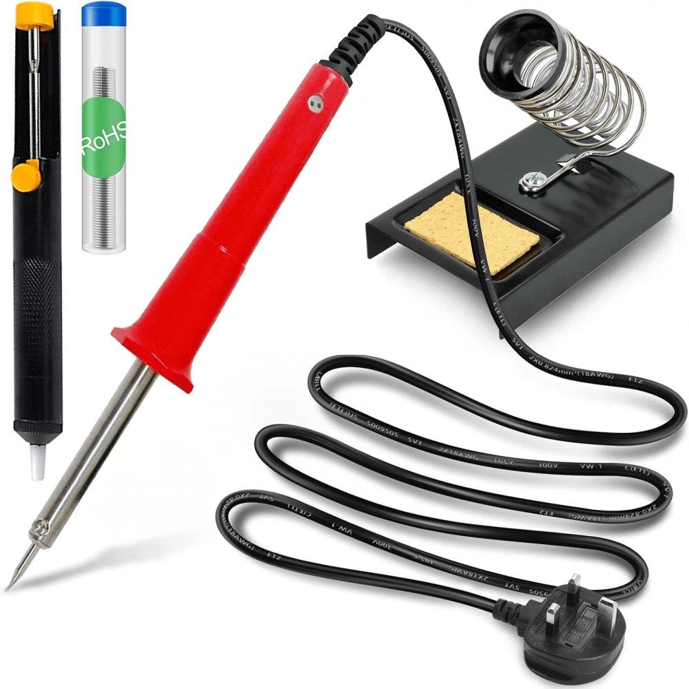 80w High Quality Mains Powered Soldering Iron Kit