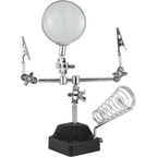 Helping Hands with 60mm 2.5x Magnifier Lens and Iron Rest