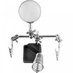Helping Hands with 60mm 2.5x Magnifier Lens and Iron Rest