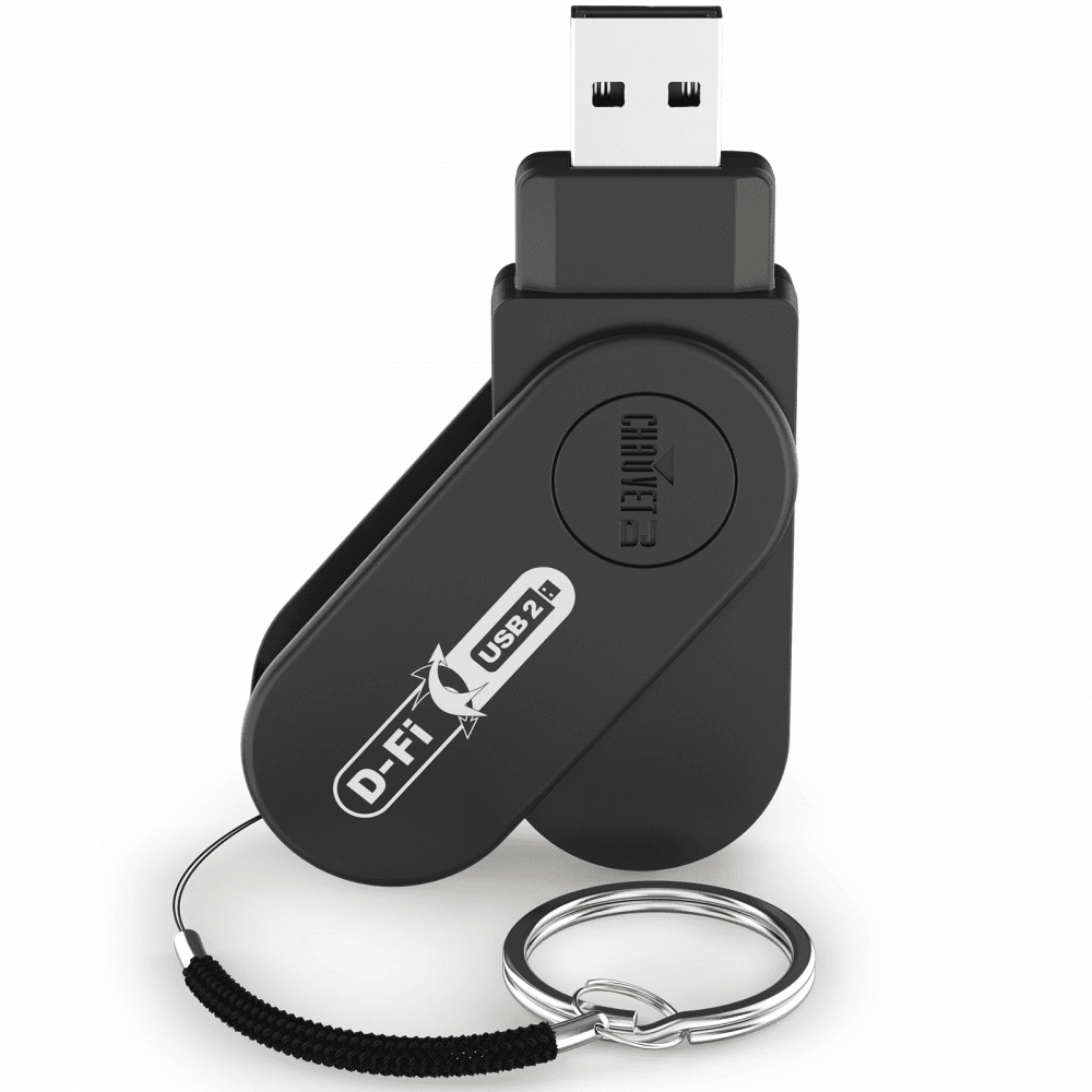 DJ D-Fi™ USB 2 Wireless DMX Transceiver Dongle for USB Lights