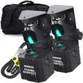 Twin Pack Fusion Scan MAX MKIII 30W LED DMX DJ Lighting Scanner