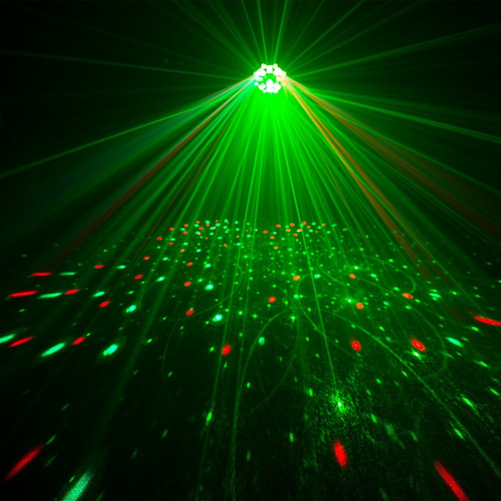 Chauvet DJ SWARM WASH FX ILS 4-in-1 Effect Derby Laser Strobe RGBUV Wash