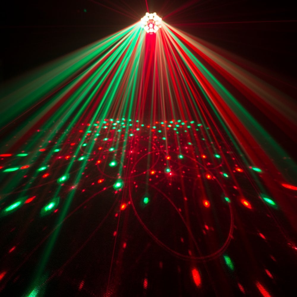 Chauvet DJ SWARM WASH FX ILS 4-in-1 Effect Derby Laser Strobe RGBUV Wash