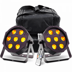 MaxiPar Pak Twin RGBW LED Par Lighting Effects