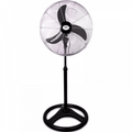 18" Pedestal Fan, Large High Speed with Heavy base, Adj Height 3 Speed Quite