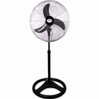 18" Pedestal Fan, Large High Speed with Heavy base, Adj Height 3 Speed Quite