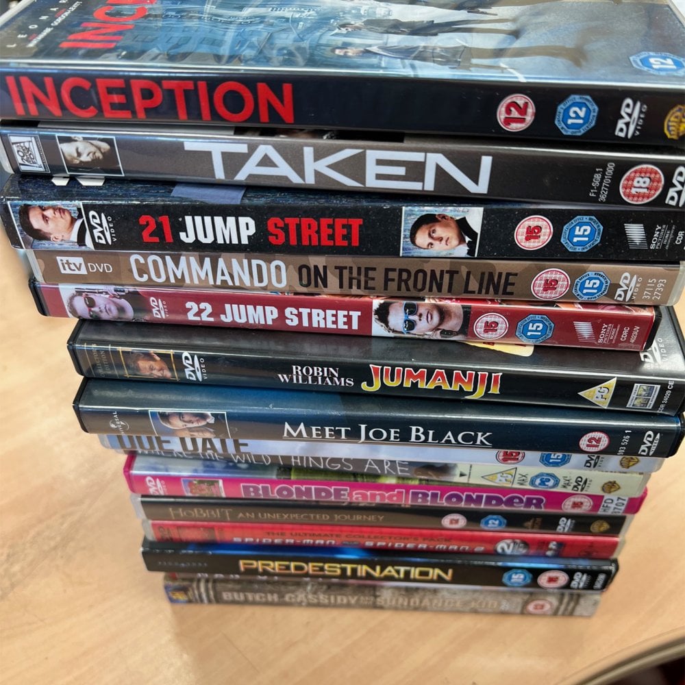 Film and TV DVD Offer Set 15 Titles for 10