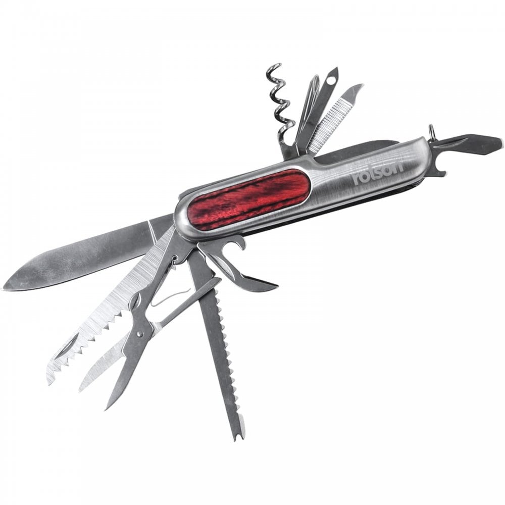 Mini Multi Tool Set inc Saw Screwdriver Scissors and Bottle Opener