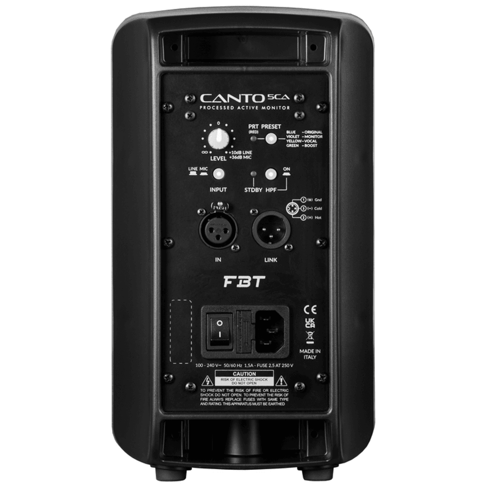 Canto 5CA 5 inch Active Speaker 150W RMS