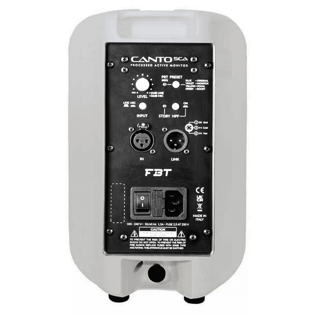 Canto 5CA 5 inch Active Speaker 150W RMS White