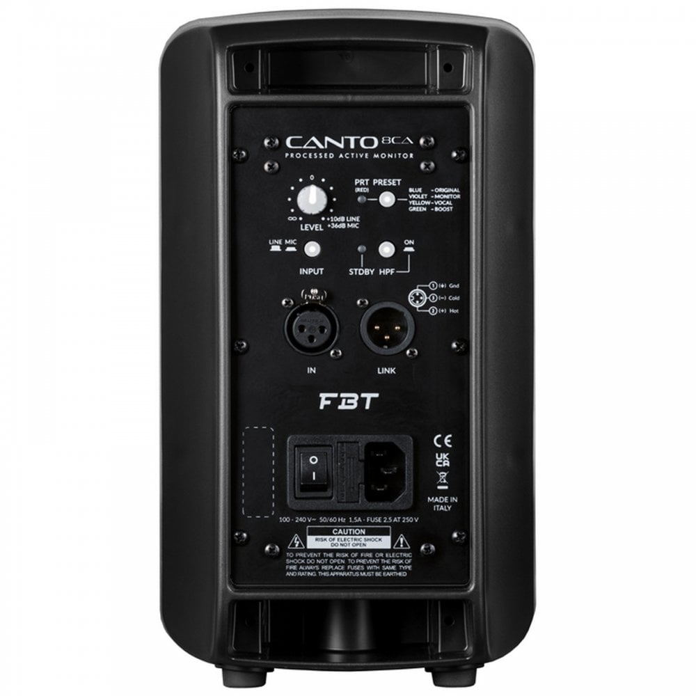 Canto 8CA 8 inch Active Speaker 300W RMS
