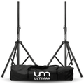 Professional Steel Speaker Stand Kit in Black inc Bag