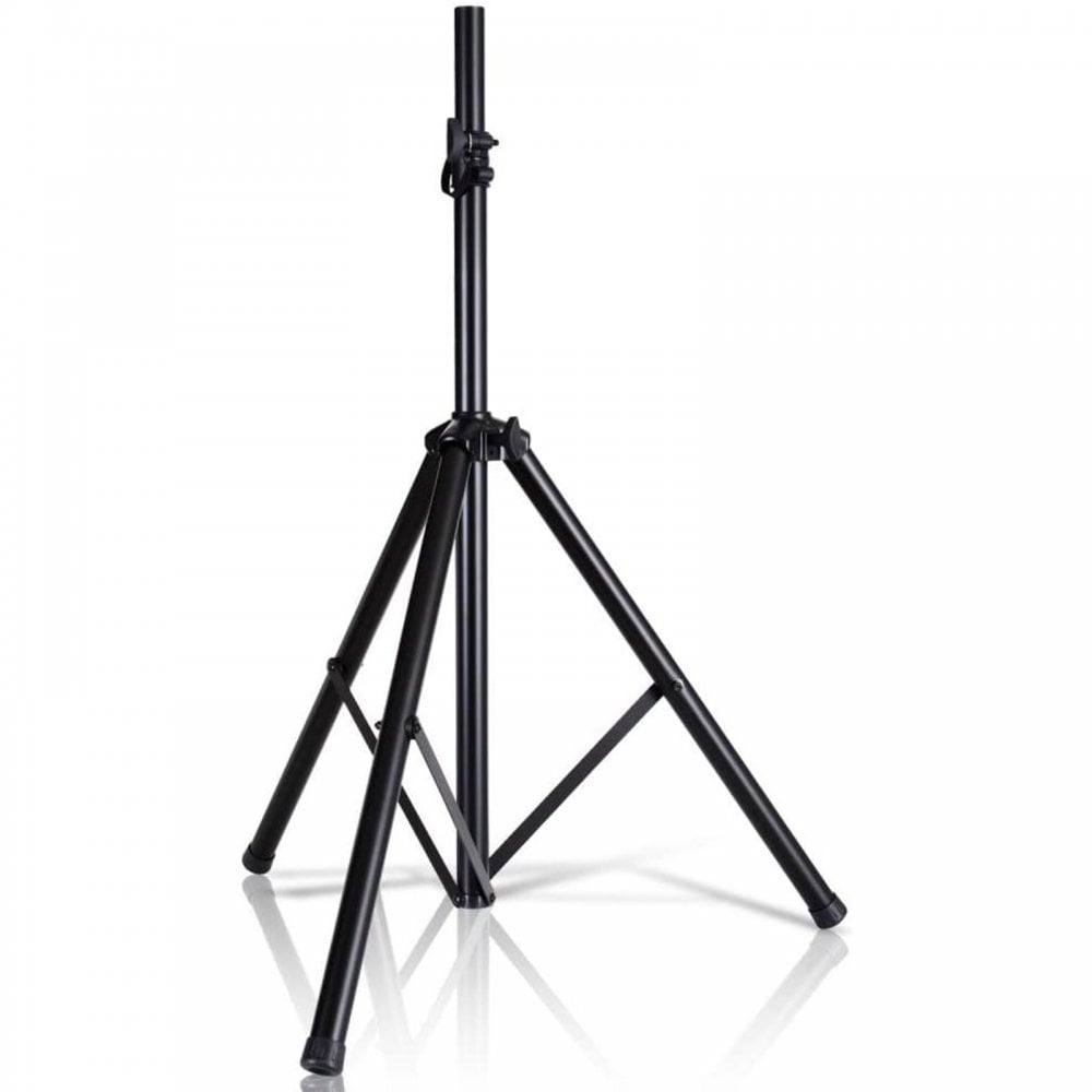 Professional Aluminium Speaker Stand Kit in Black inc Bag