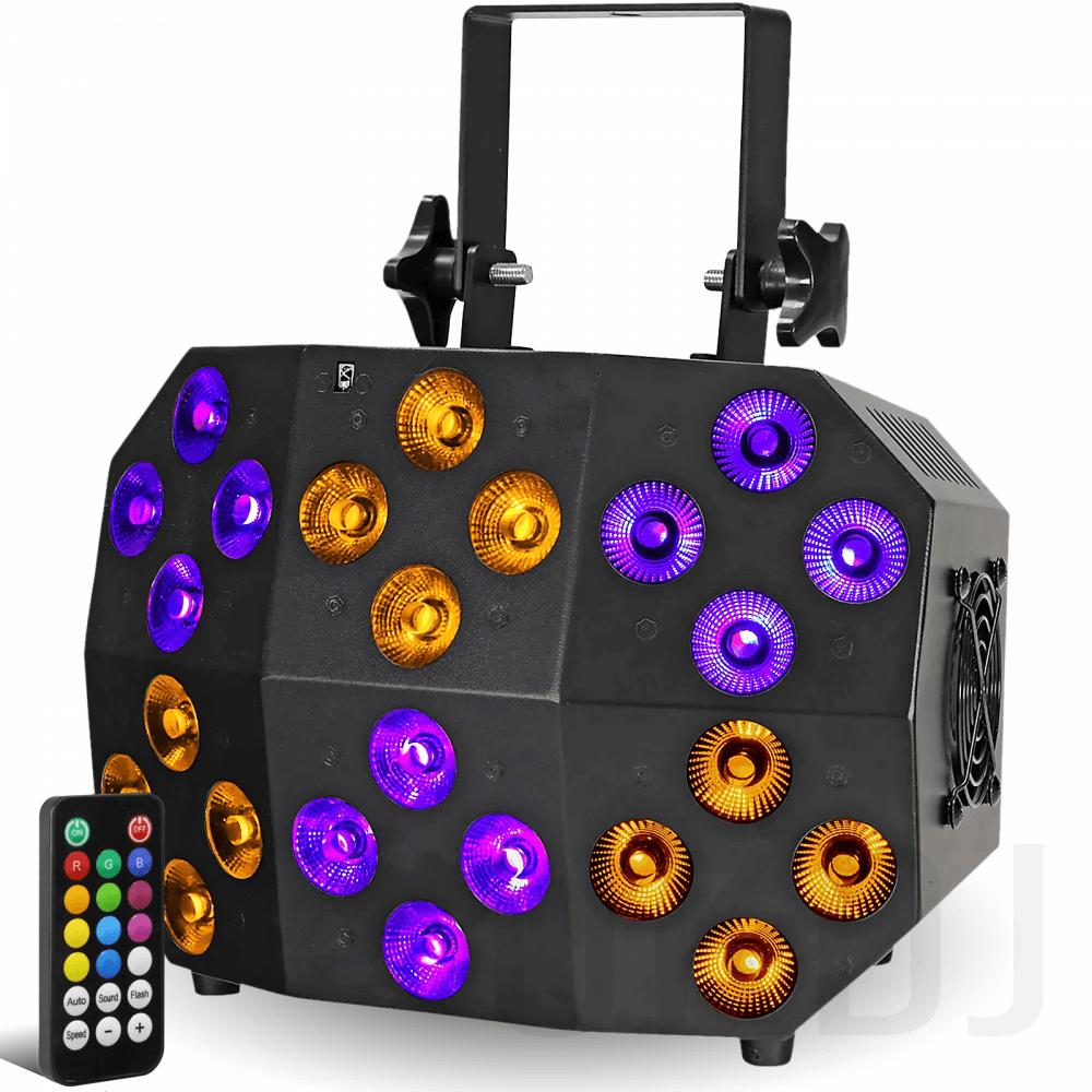Double Decker Mega Wash Lighting Effect Stage DJ