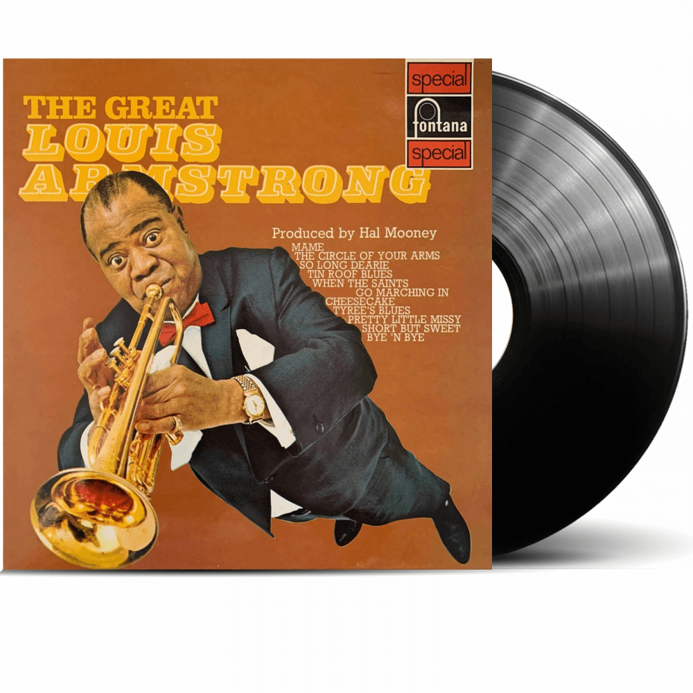 Vinyl Record of Louis Armstrong Title The Great Louis Armstrong