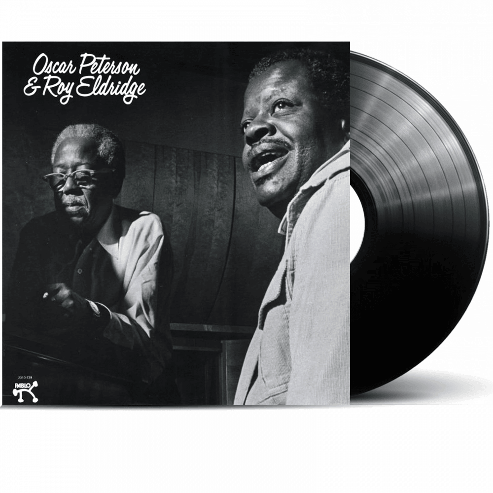 Vinyl Record of Oscar Peterson and Roy Eldridge