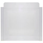 DJ Event Booth Foldable White Satin Steel Table