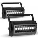 Blitzer 160 RGB Strobe 8 x 20W COB LED Twin Pack