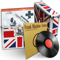 Euro Style Album LP Record Case in Union Jack Finish inc Vinyls