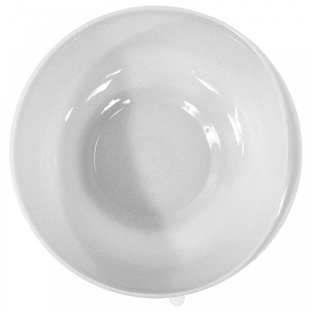 Pair of White Dignity Bowl Spill Proof Non Slip Suction Base