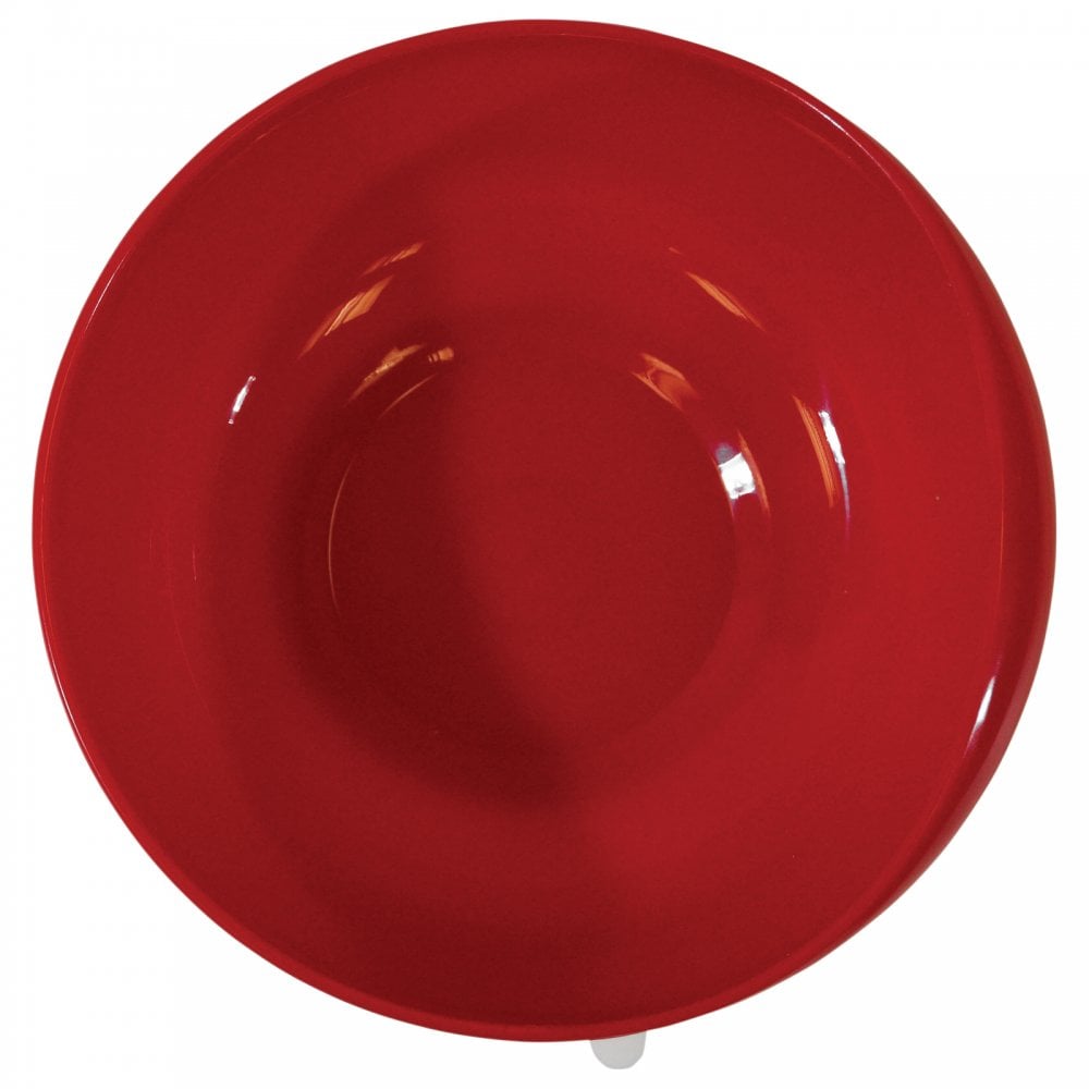 Pair of Red Dignity Bowl Spill Proof Non Slip Suction Base