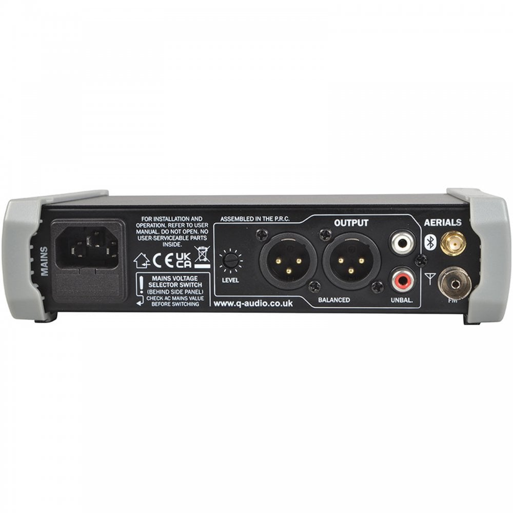 QMEDIABT Audio Media Player with USB SD FM and Bluetooth