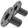 Heavy Duty Internal Steel Top Hat Speaker Mounting Socket PAIR
