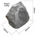 Rock Speaker Outdoor Audio 4 Inch Grey