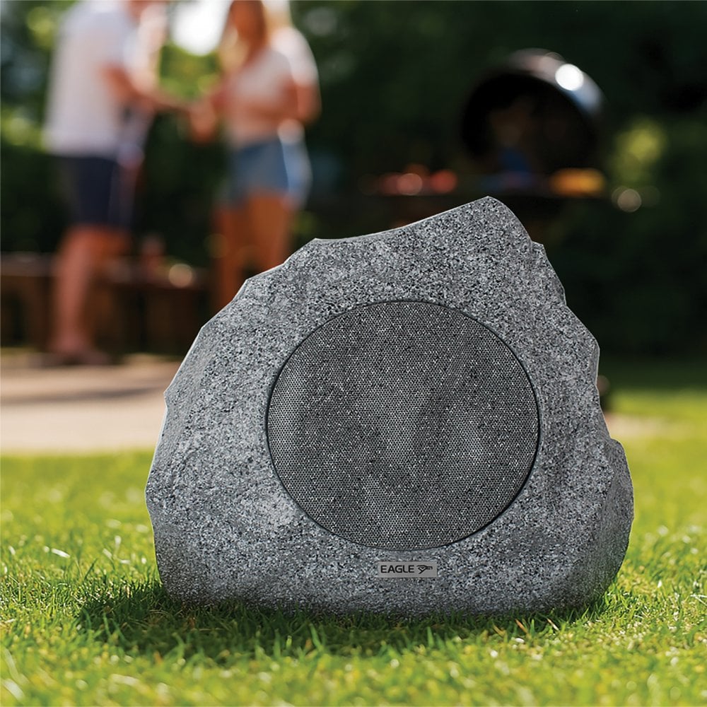 Rock Speaker Outdoor Audio 6 Inch Grey