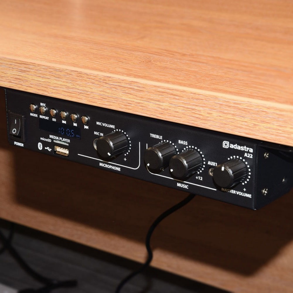 A22 Digital Stereo PA Amplifier with Bluetooth SD USB FM