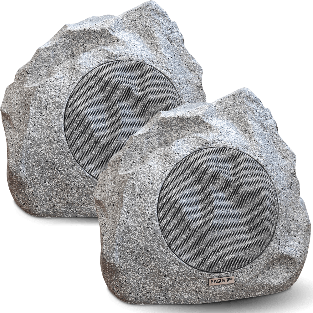 Digital Media Amp 2 x 4" Rock Speaker Outdoor Sound System
