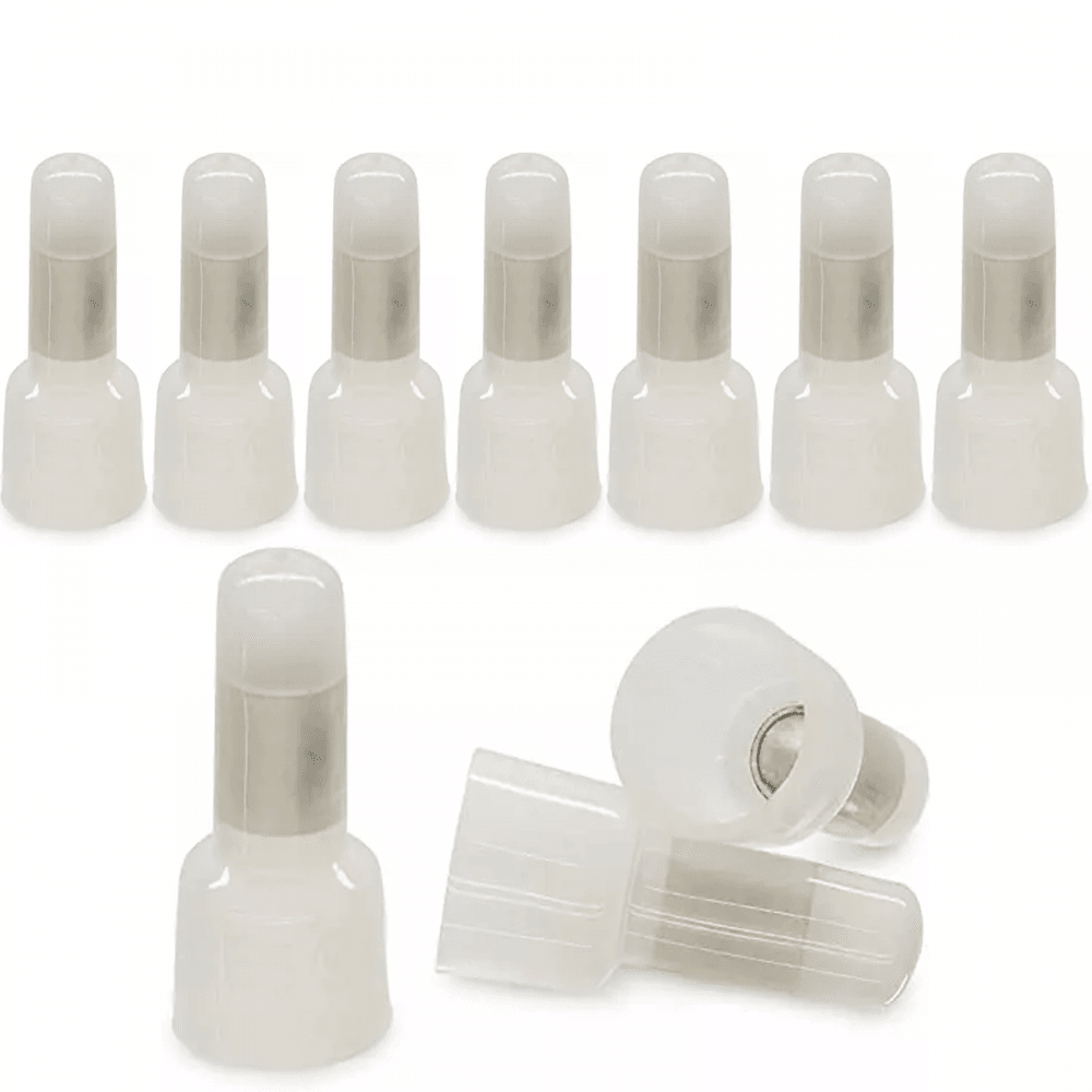 Transparent Plastic Wire Crimp Cable Connector 10pcs