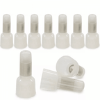 Transparent Plastic Wire Crimp Cable Connector 10pcs