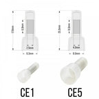 Transparent Plastic Wire Crimp Cable Connector 10pcs