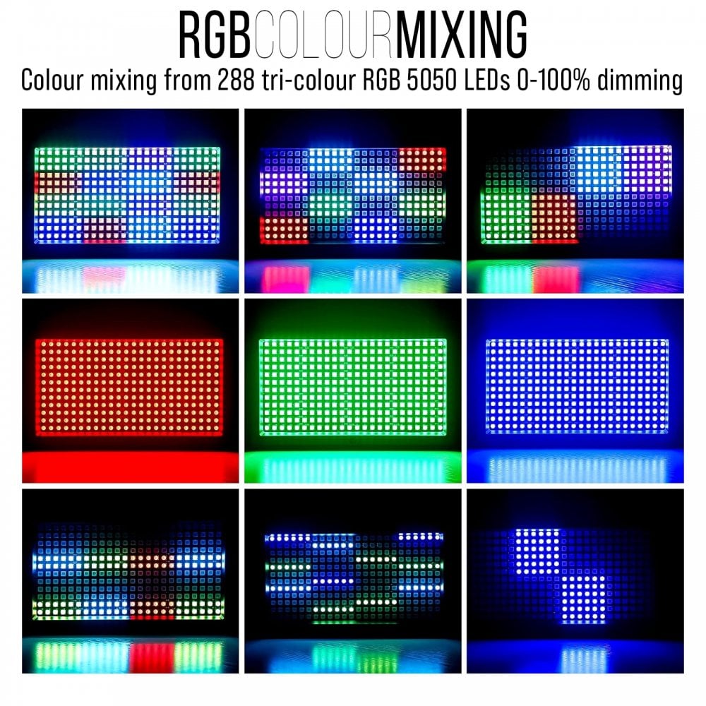 Pair FX Block RGB 228 LED Wall Washer Light Pack