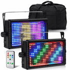 Pair FX Block RGB 228 LED Wall Washer Light Pack