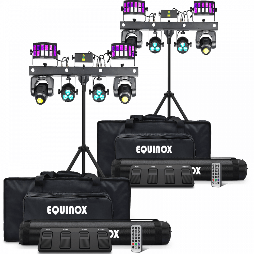 Pair of Gigabar FX1 DJ Gig Party Bar Lighting Systems