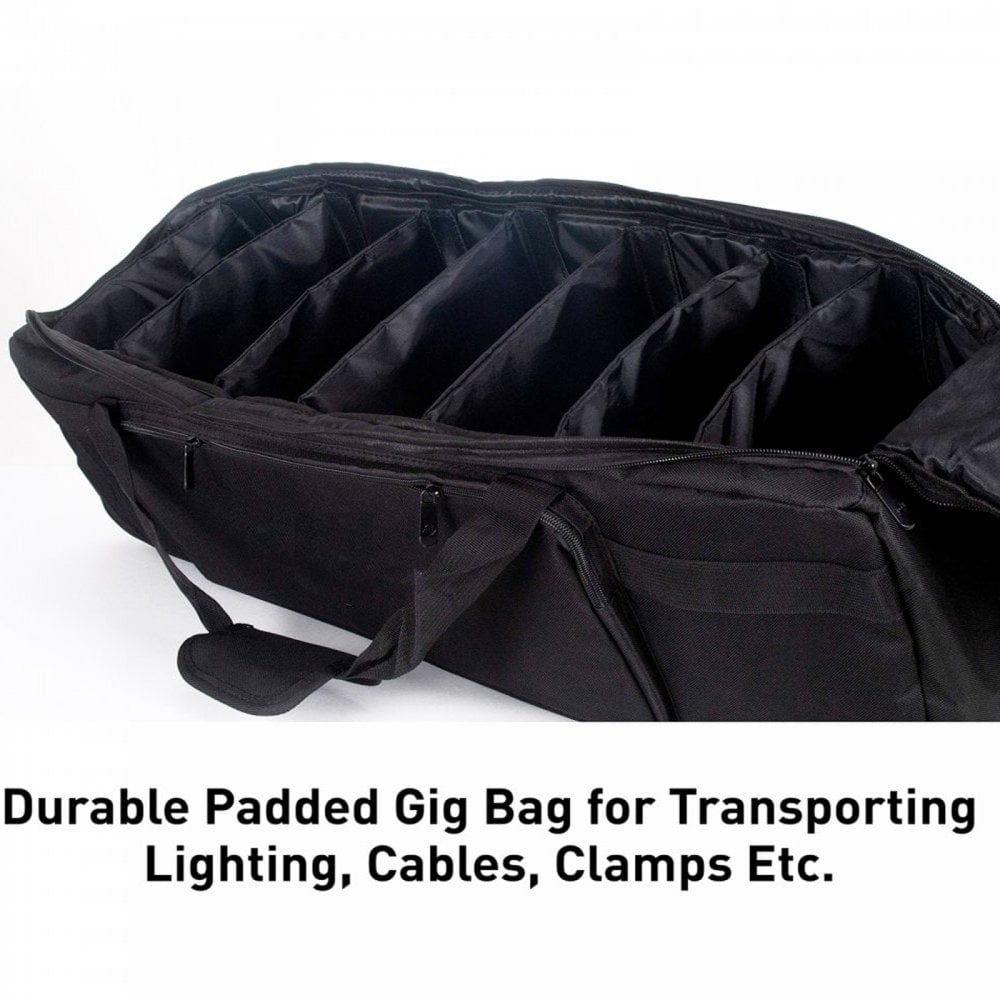 Flat Pak Bag 8 LED Par Can Bag - Eliminator ADJ F8
