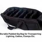 Flat Pak Bag 8 LED Par Can Bag - Eliminator ADJ F8
