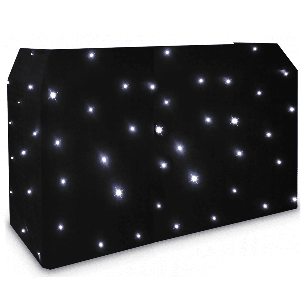 Pro DJ Booth XL Warm White LED Starcloth System