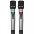 XU series UHF Double Handheld Microphone System