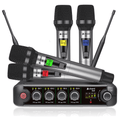 XU series UHF Quad Handheld Microphone System